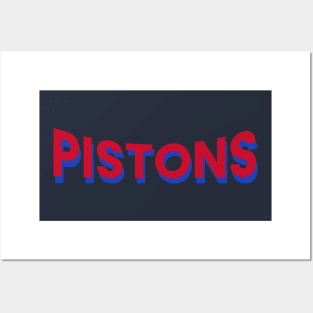 pistons Posters and Art